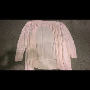 Light pink cardigan